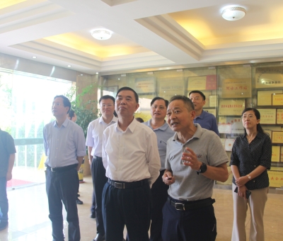 江西省人大常委會委員、省人大監(jiān)察司法委副主任委員何剛一行蒞臨仙客來調(diào)研知識產(chǎn)權(quán)創(chuàng)建工作